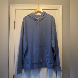 J. Crew Men's Garment-dyed slub cotton hoodie | XXL